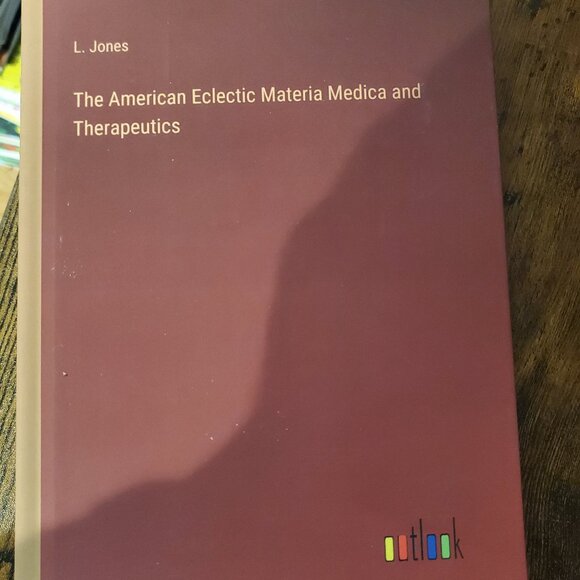 The American Eclectic Materia Medica and Therapeutics book Hardcover L. Jones - Picture 1 of 1